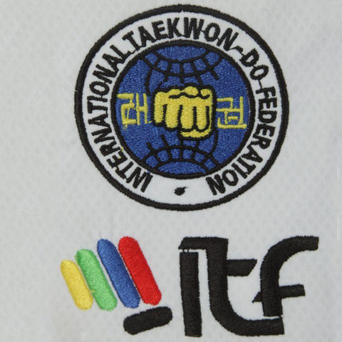 Taekwon-Do TOP TEN 'Premium Gold' ITF Dobok - Black Belt