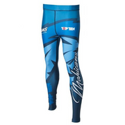 Compression Training TOP TEN Pant - Blue 'Mohican'