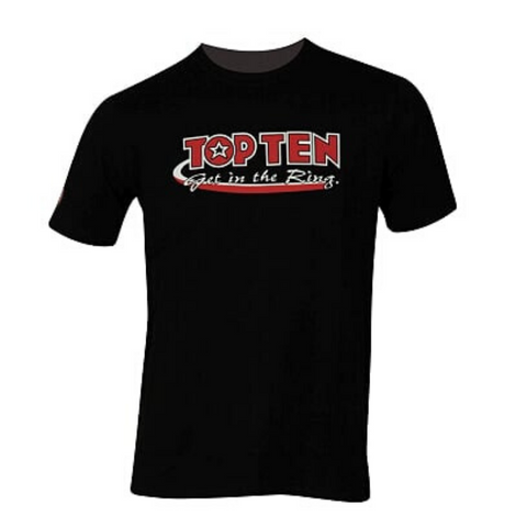 T-Shirt TOP TEN "Get in the ring" - Black