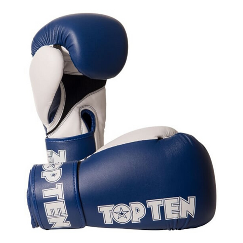 Boxing Gloves TOP TEN - Blue/White